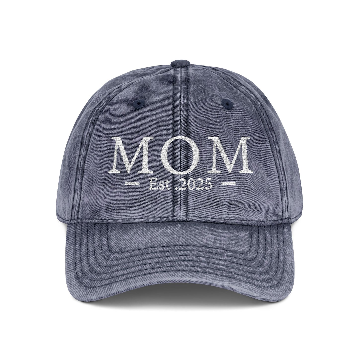 Embroidered Mom est 2025 Hat