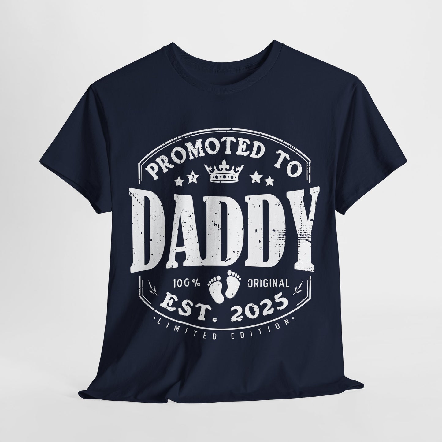 Promoted to Daddy 2025 T-Shirt
