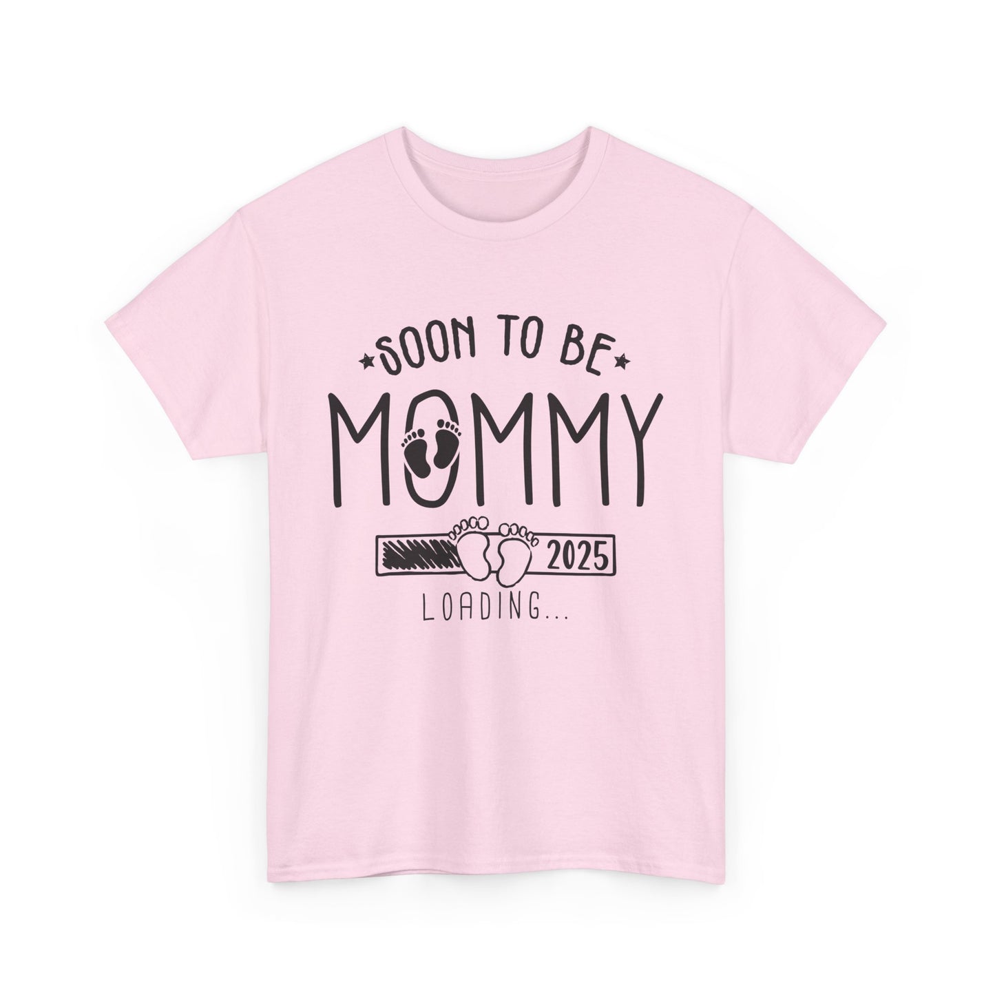 Soon To Be Mommy Loading 2025 T-shirt
