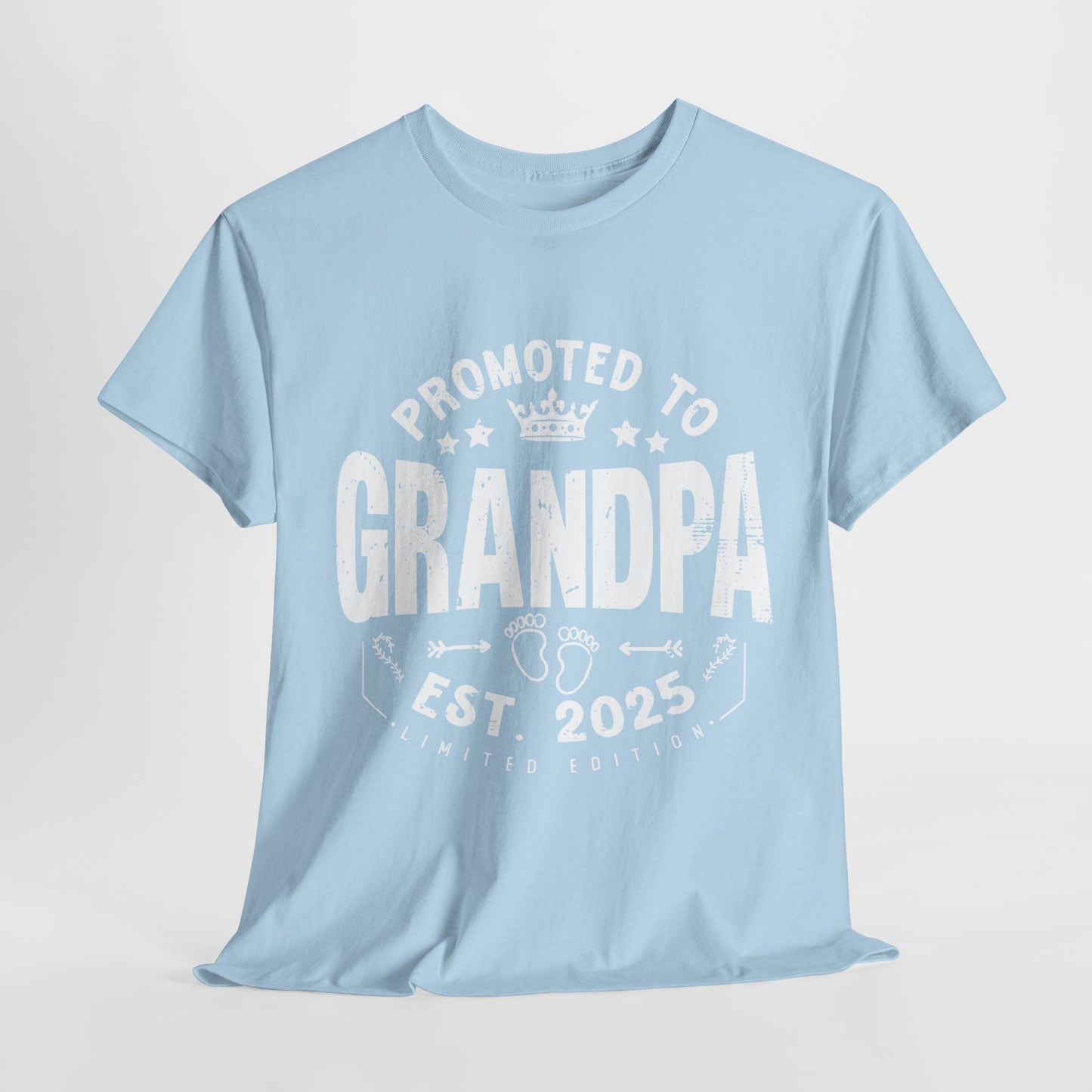 Promoted to Grandpa 2025 Vintage T-shirt