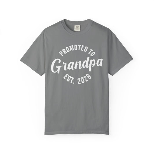 Promoted to Grandpa 2026 T-Shirt