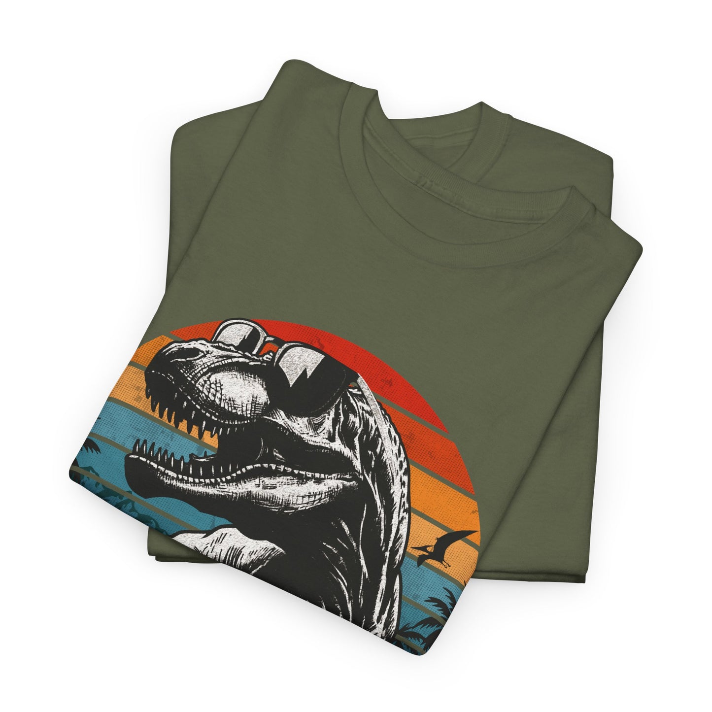 Dadsaurus est 2025 Dinosaur T-Shirt