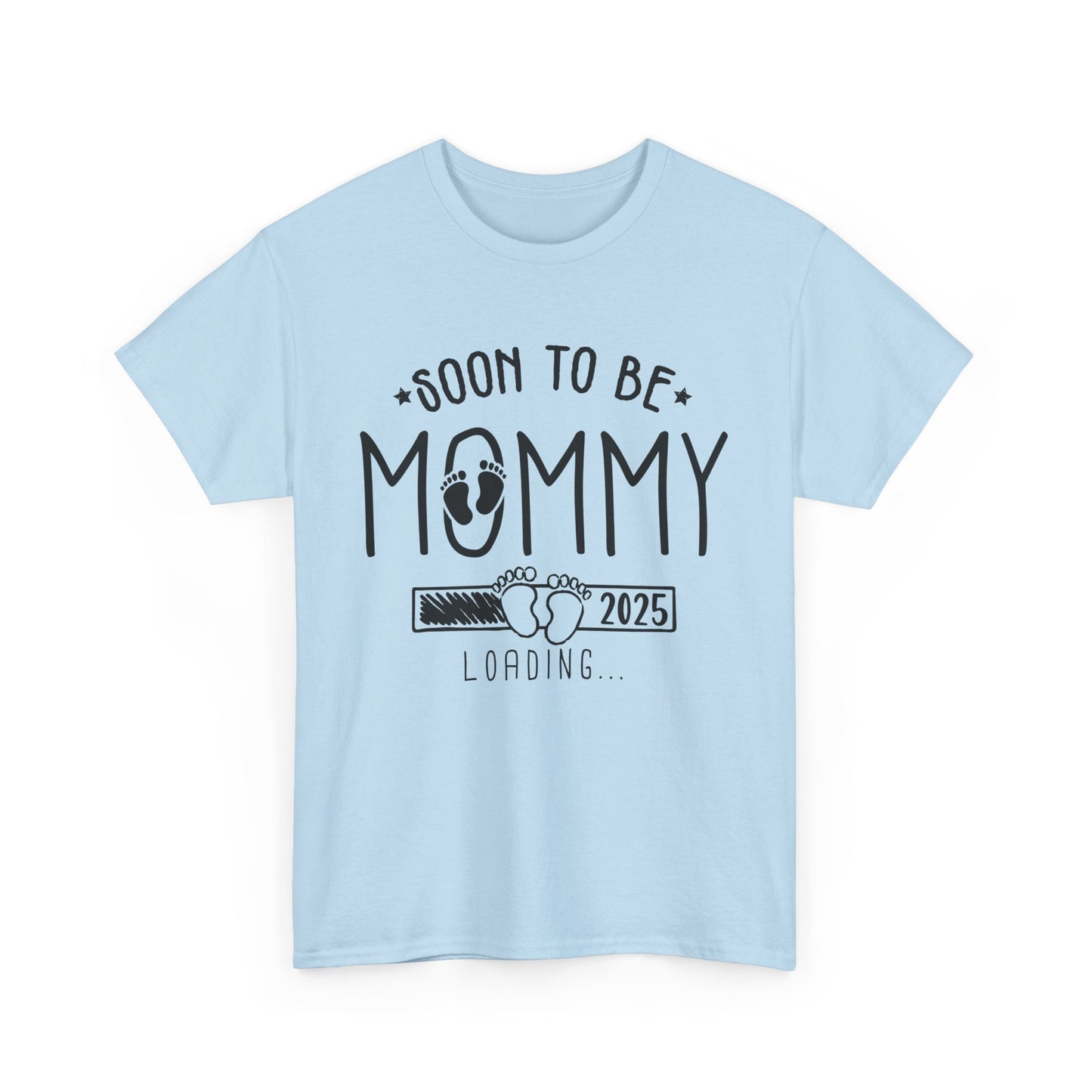 Soon To Be Mommy Loading 2025 T-shirt