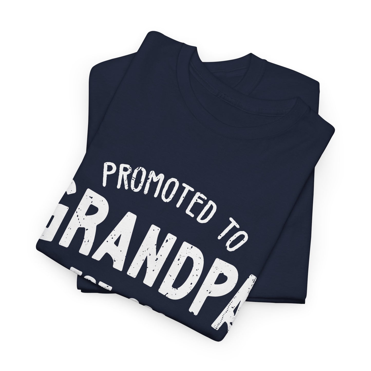 Promoted to Grandpa est 2025 T-Shirt