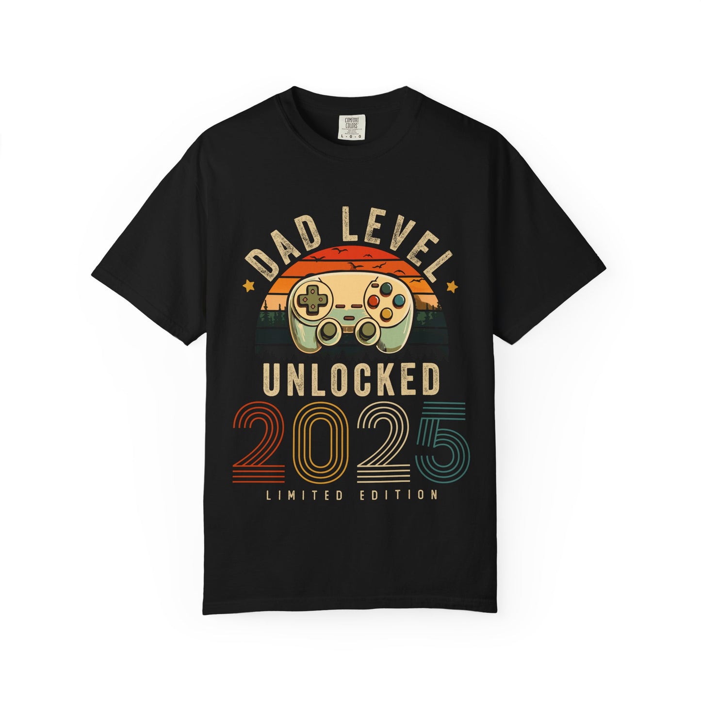 Dad Level Unlocked 2025 T-Shirt