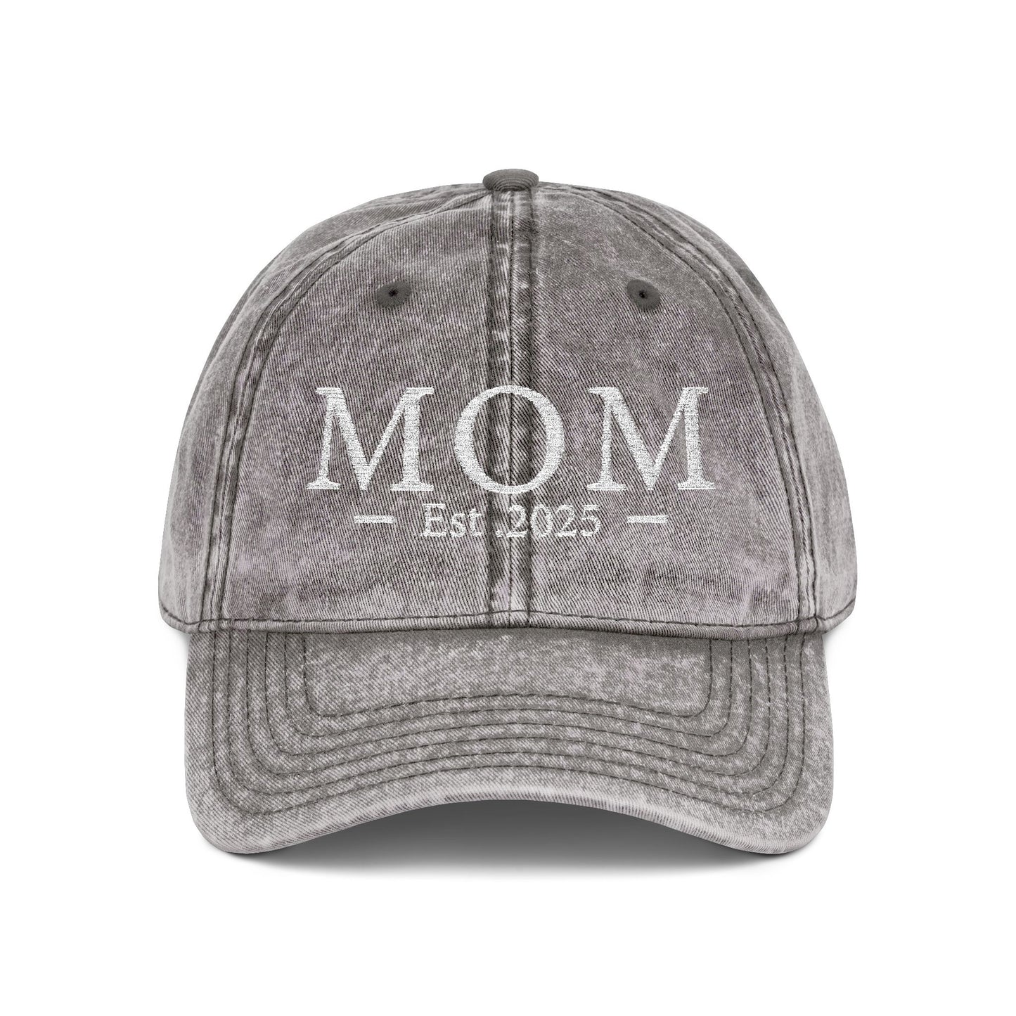 Embroidered Mom est 2025 Hat