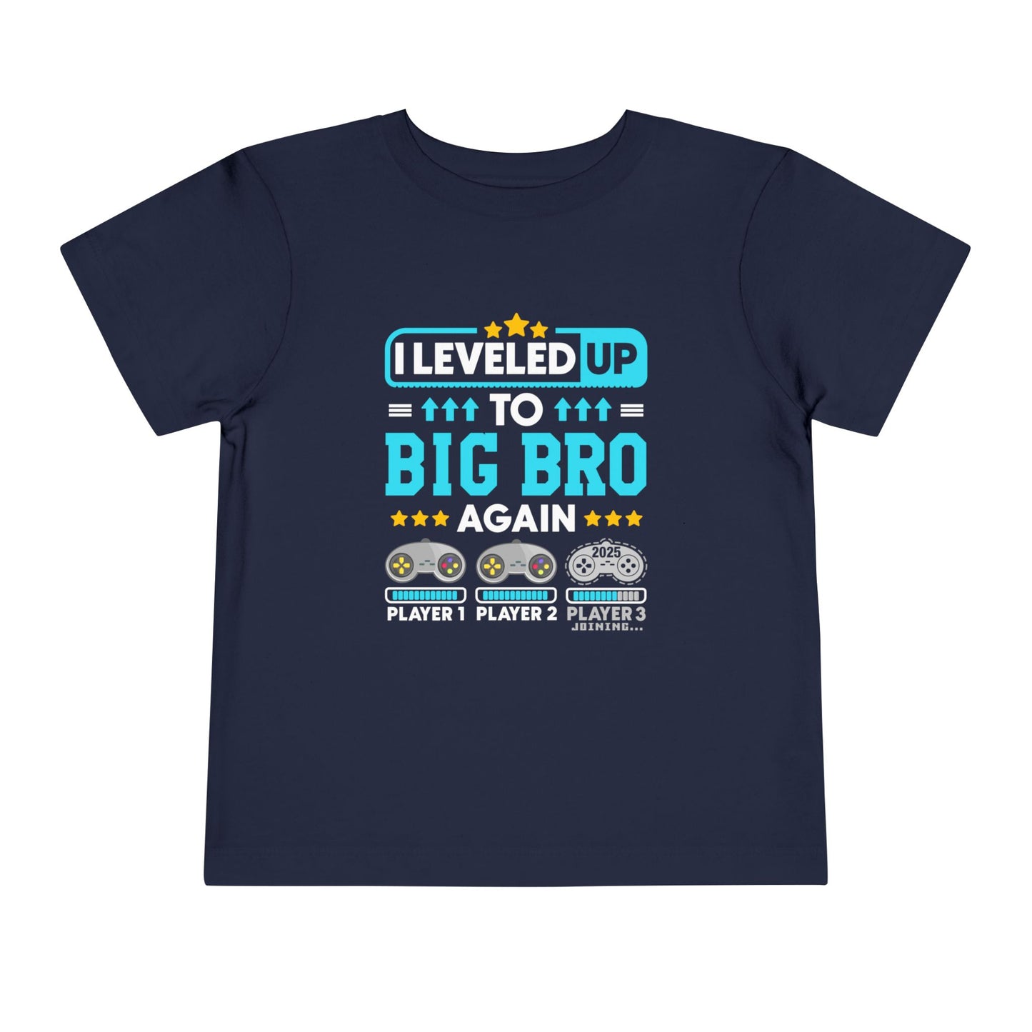 I Leveled Up To Big Bro Again 2025 T-Shirt