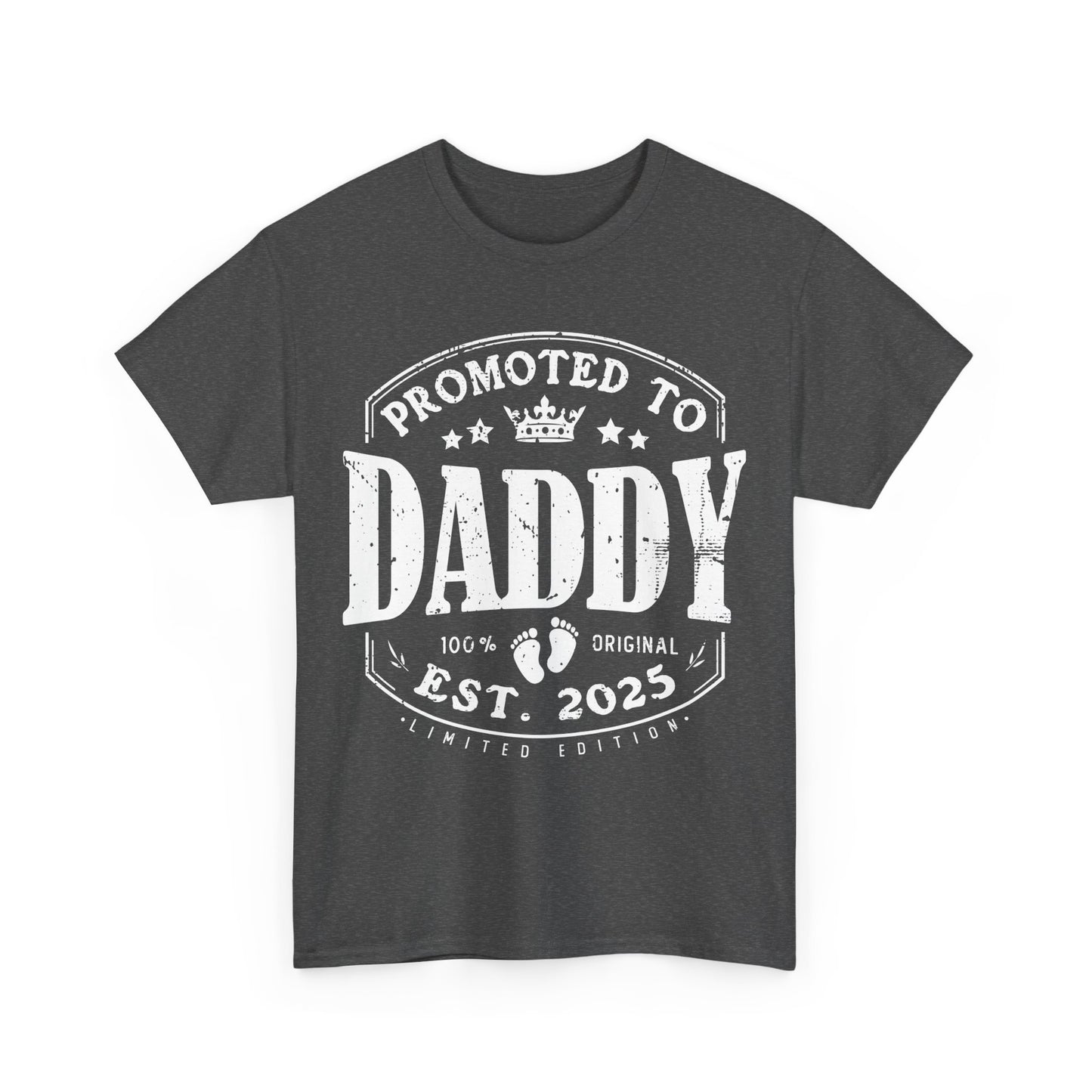 Promoted to Daddy 2025 T-Shirt