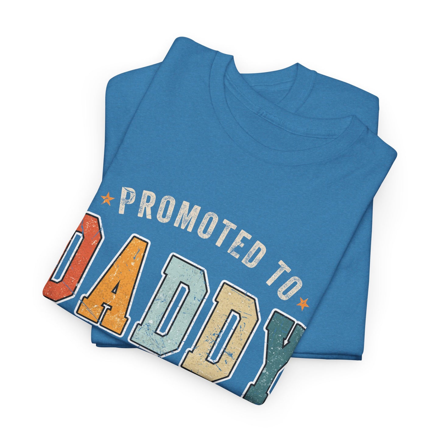 Promoted to Daddy 2025 Retro T-Shirt