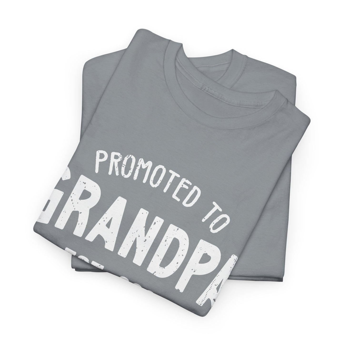 Promoted to Grandpa est 2025 T-Shirt