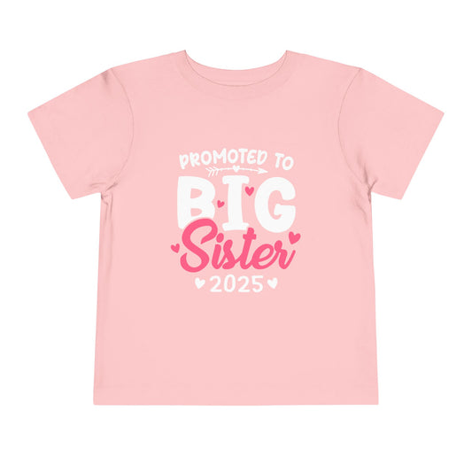 Promoted to Big Sister 2025 T-Shirt