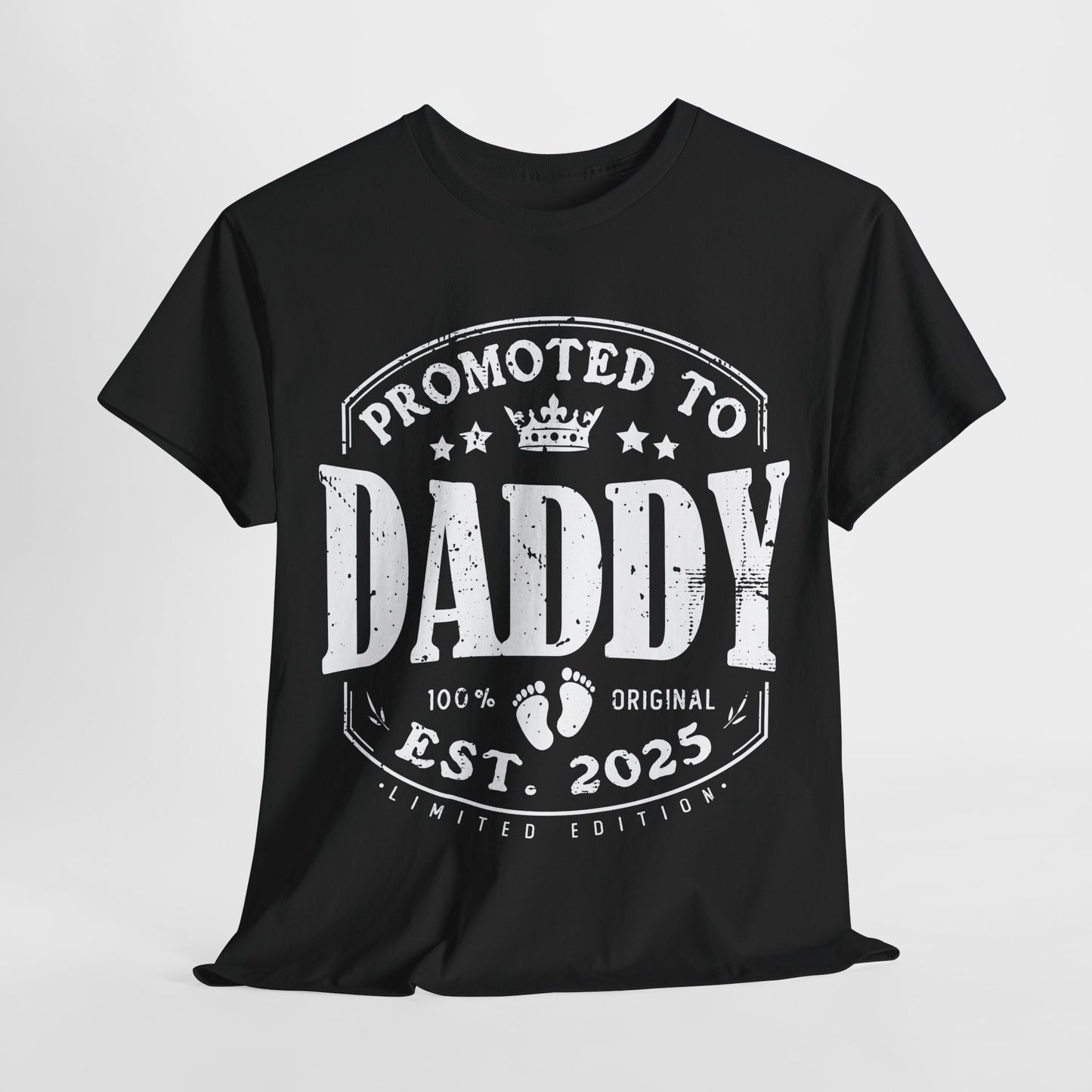 Promoted to Daddy 2025 T-Shirt