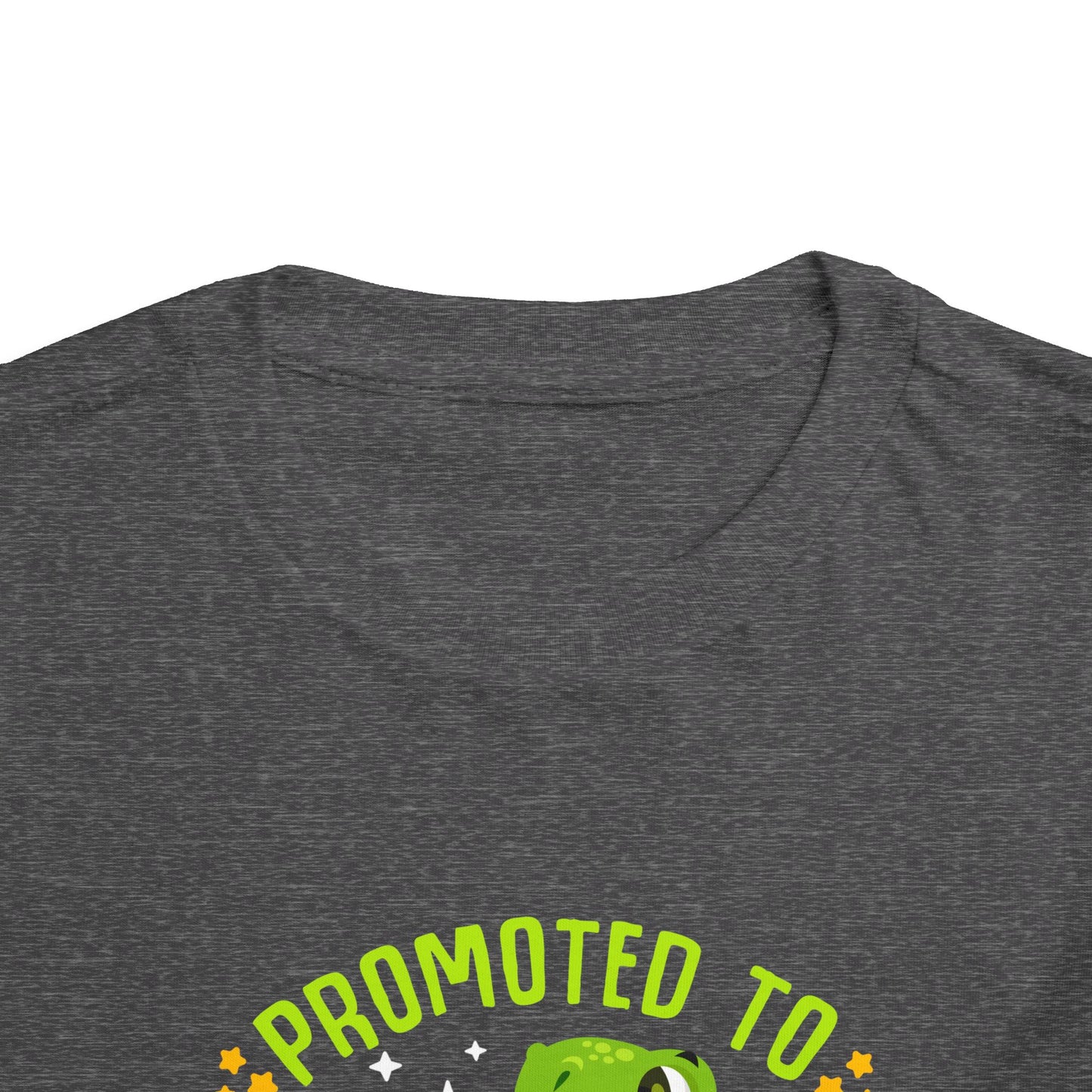 Promoted to Big Brother 2026 Dinosaur Toddler T-shirt