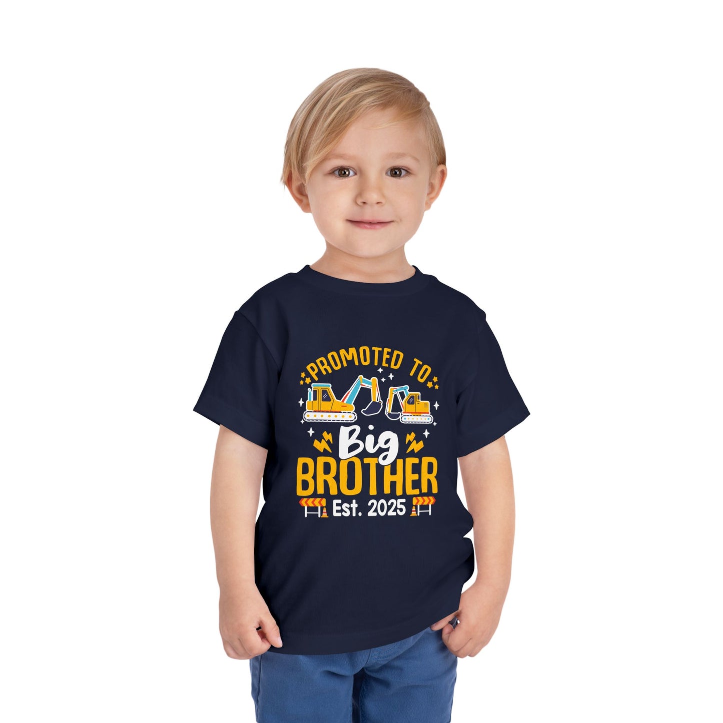 Promoted to Big Brother Construction 2025 T-Shirt