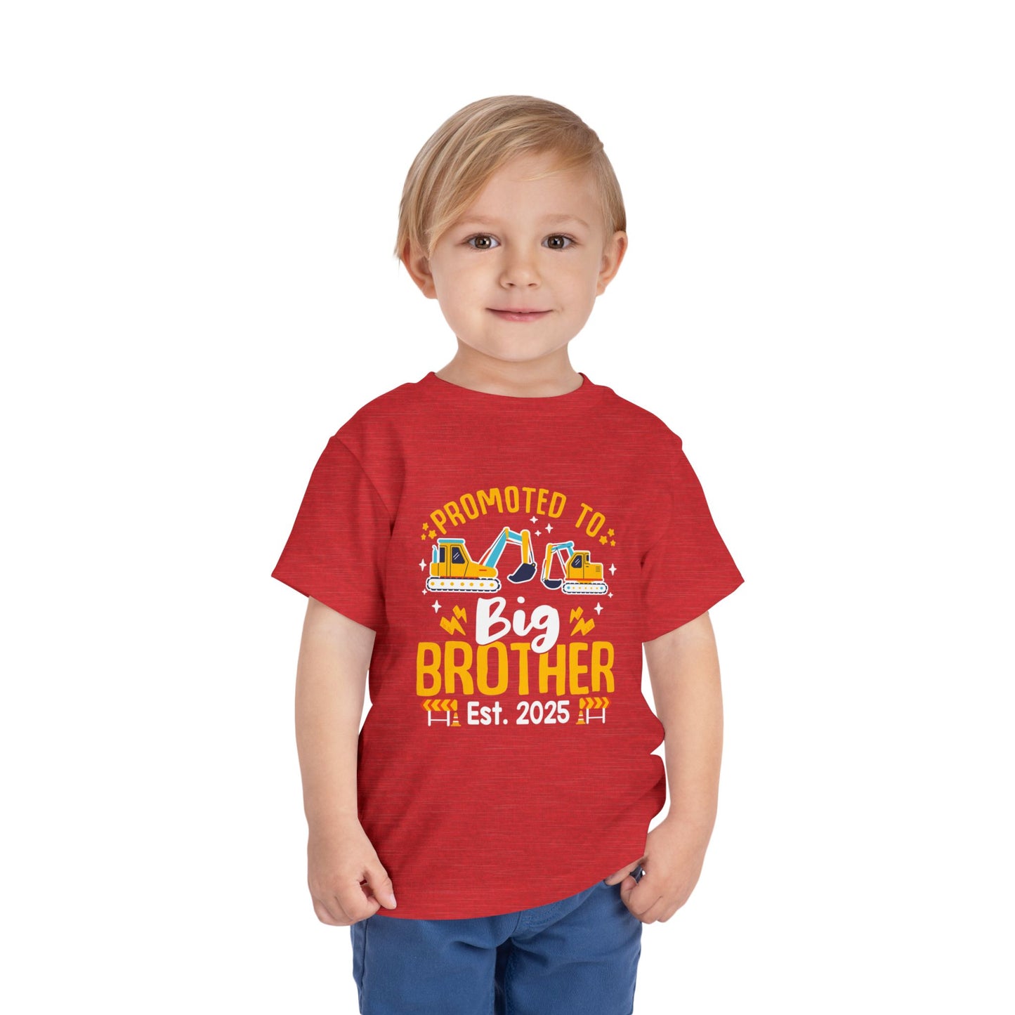 Promoted to Big Brother Construction 2025 T-Shirt