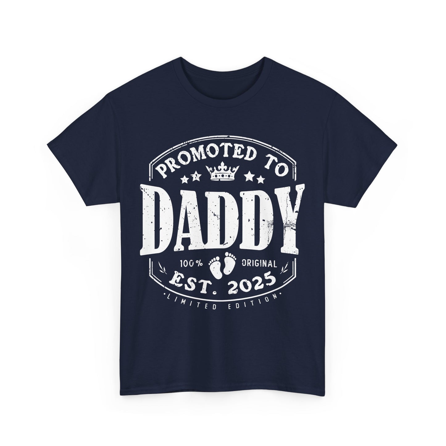 Promoted to Daddy 2025 T-Shirt