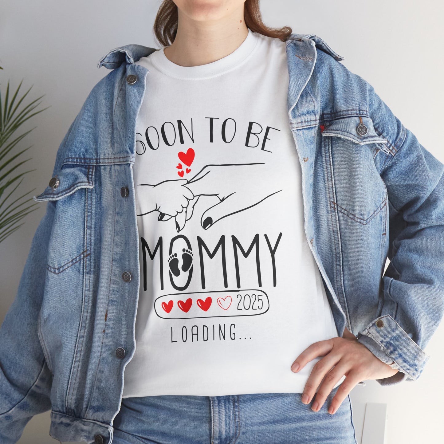 Soon to Be Mommy Loading 2025 T-Shirt