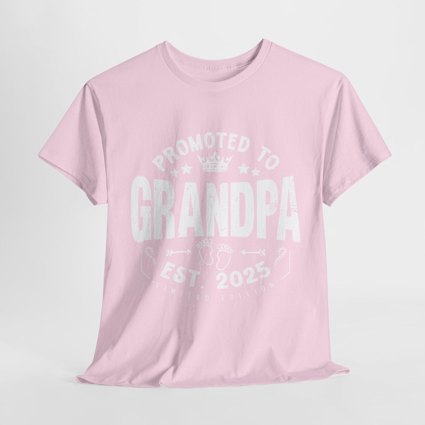 Promoted to Grandpa 2025 Vintage T-shirt