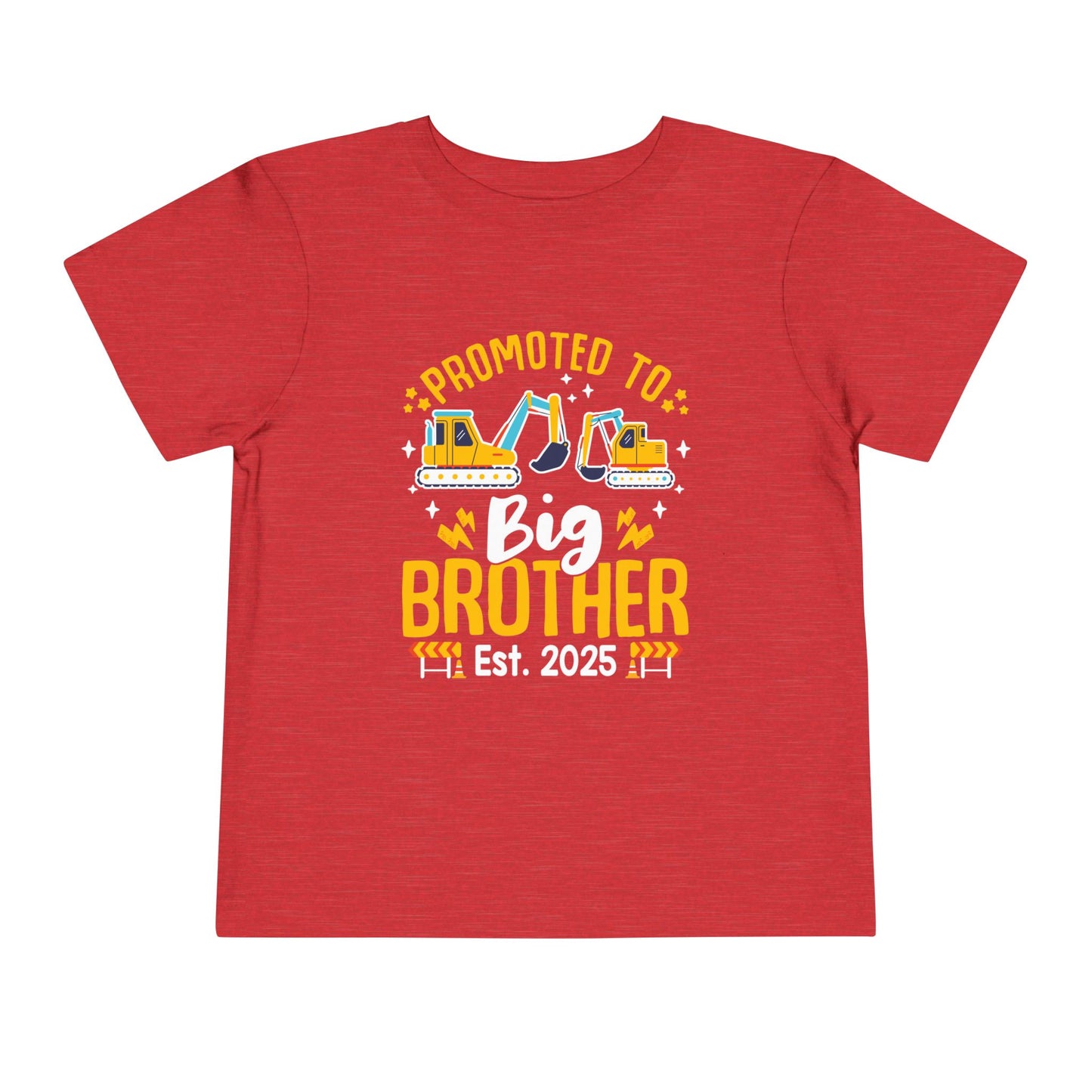Promoted to Big Brother Construction 2025 T-Shirt