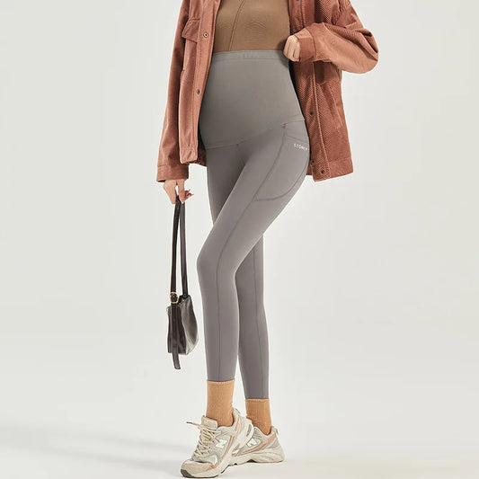 Pregnancy Yoga Pants with Pocket