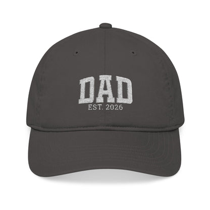 Organic Embroidered Baseball Cap for Dads