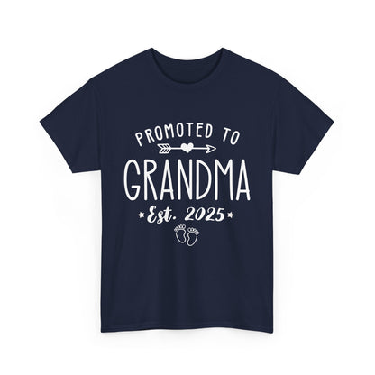 Promoted to Grandma 2025 T-Shirt