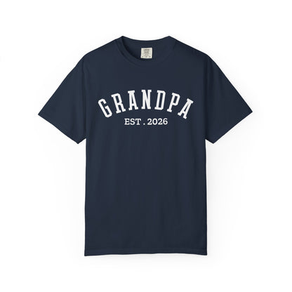 Grandpa Established 2026 T-Shirt
