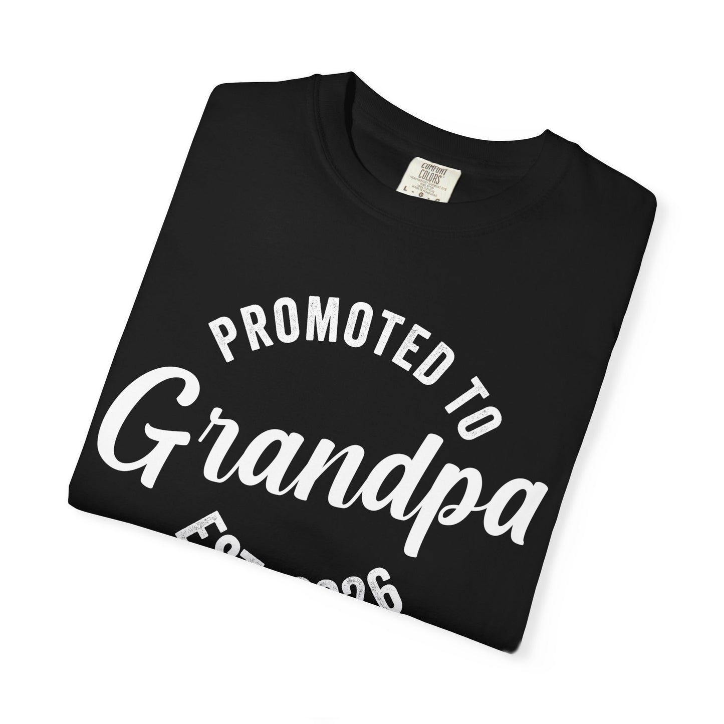 Promoted to Grandpa 2026 T-Shirt