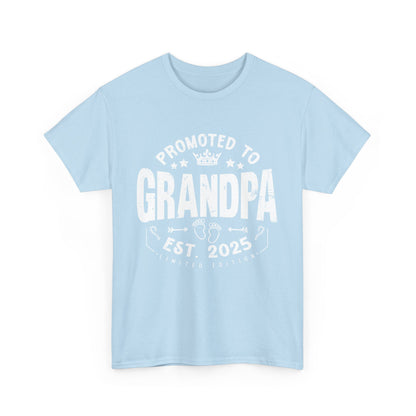 Promoted to Grandpa 2025 Vintage T-shirt