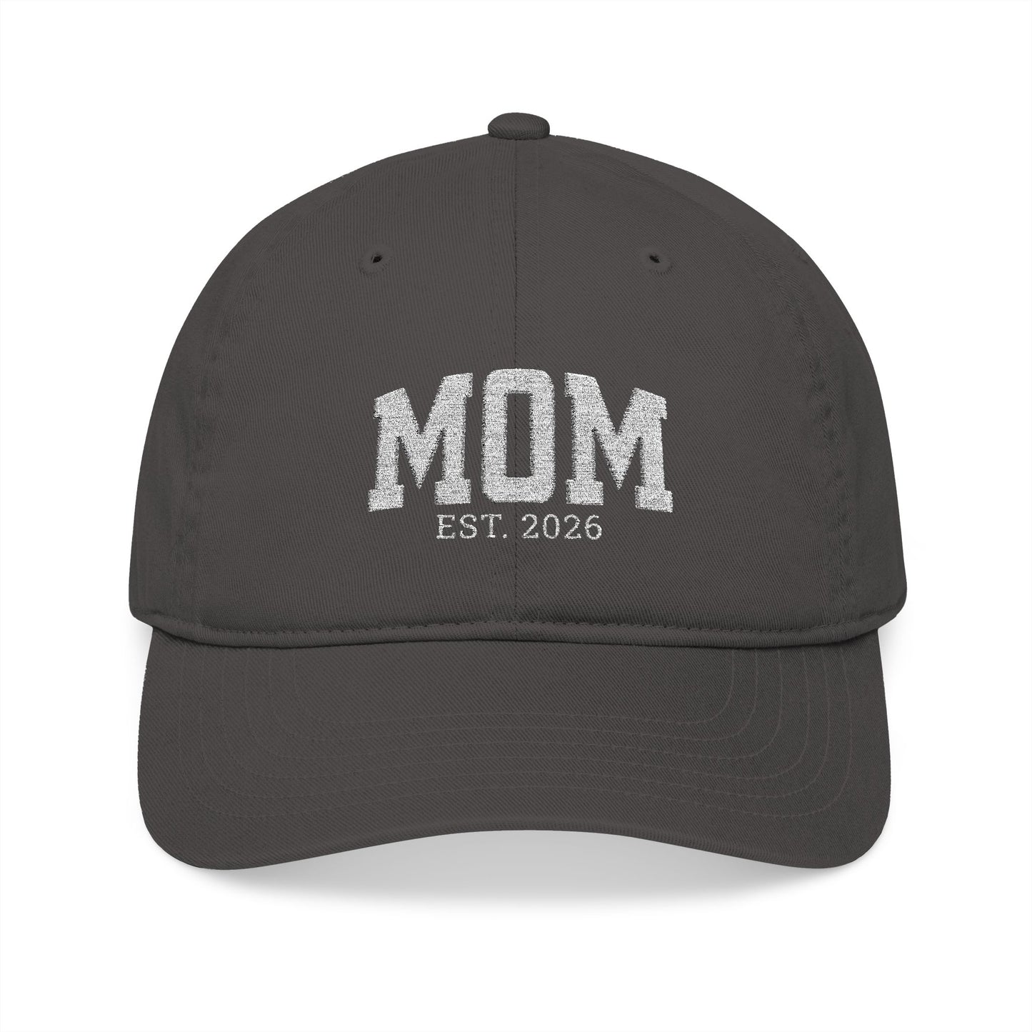 Organic Embroidered Baseball Cap for Moms