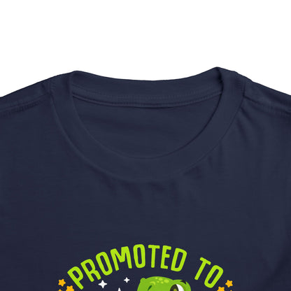 Promoted to Big Brother 2026 Dinosaur Toddler T-shirt