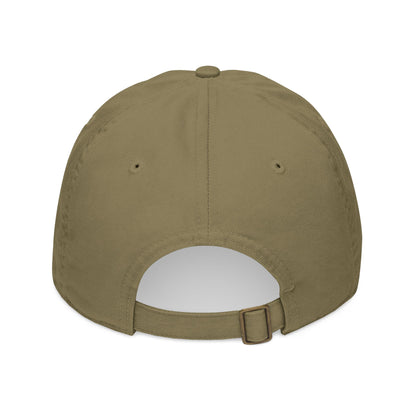 Organic Embroidered Baseball Cap for Dads