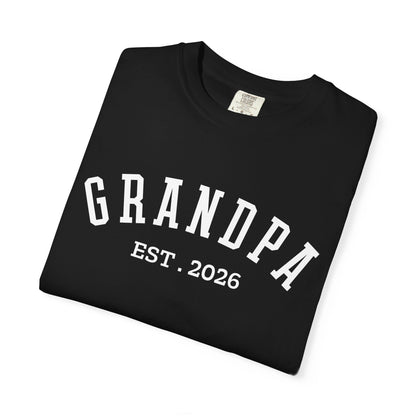 Grandpa Established 2026 T-Shirt