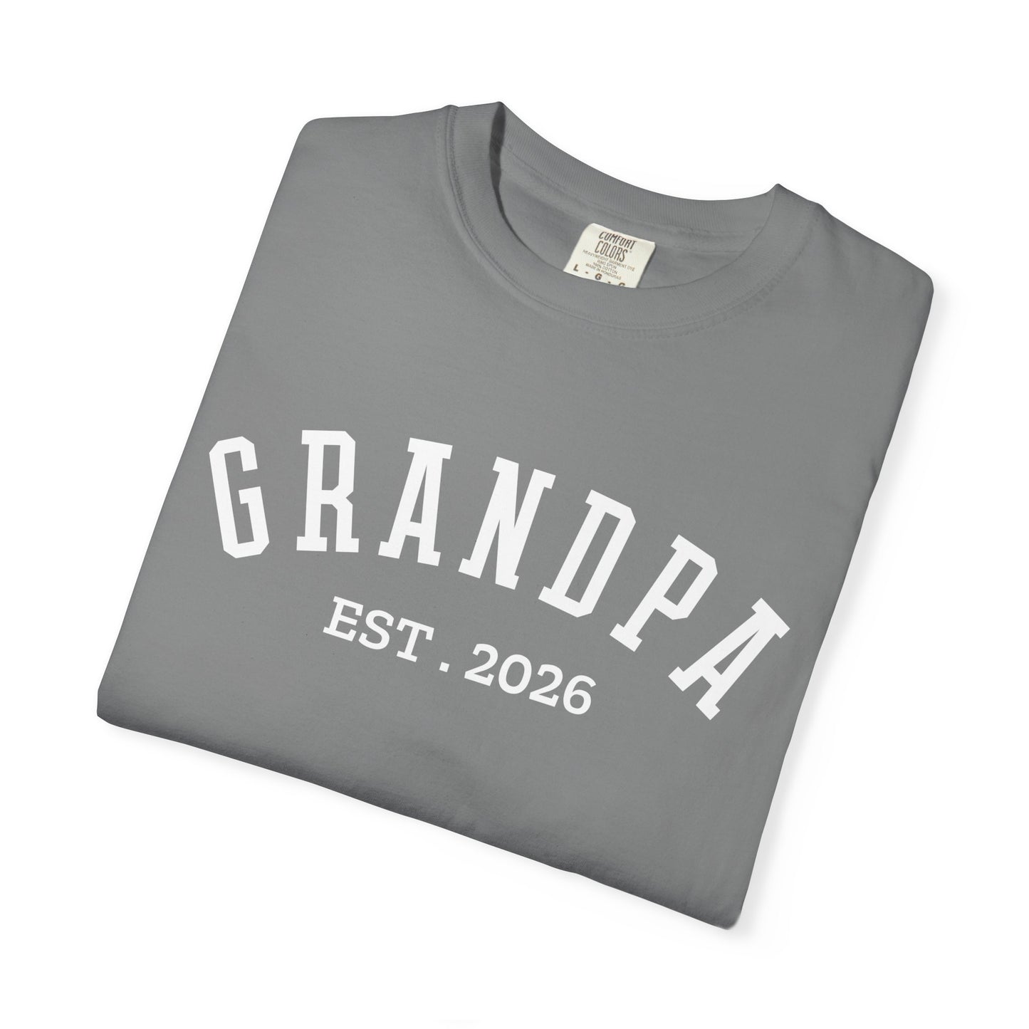 Grandpa Established 2026 T-Shirt
