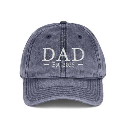 Vintage Dad Cap est 2025