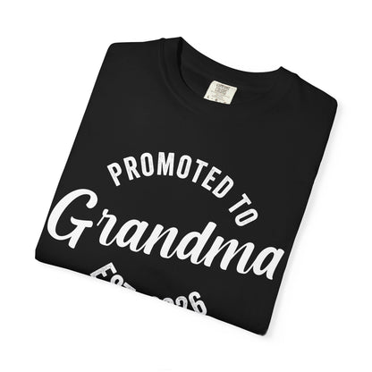Promoted to Grandma 2026 T-Shirt