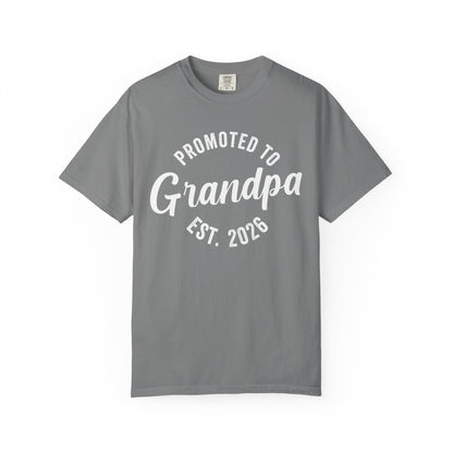 Promoted to Grandpa 2026 T-Shirt
