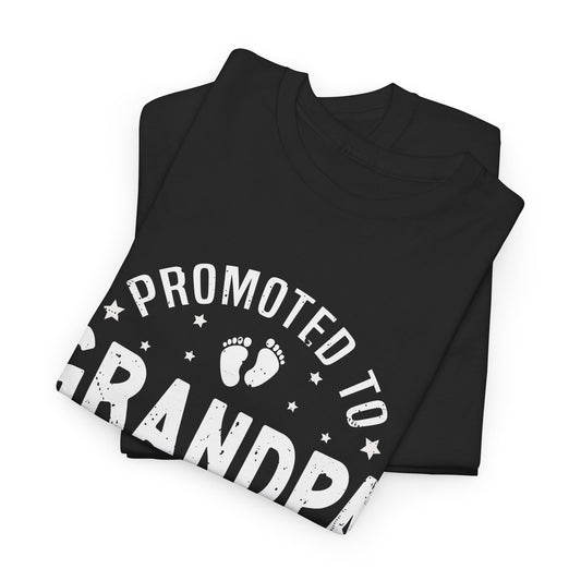 Promoted to Grandpa est 2025 T-shirt