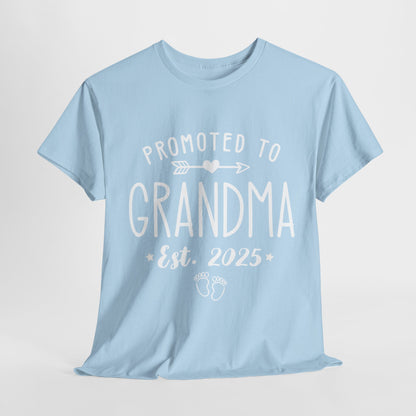 Promoted to Grandma 2025 T-Shirt