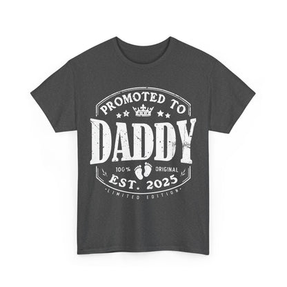 Promoted to Daddy 2025 T-Shirt