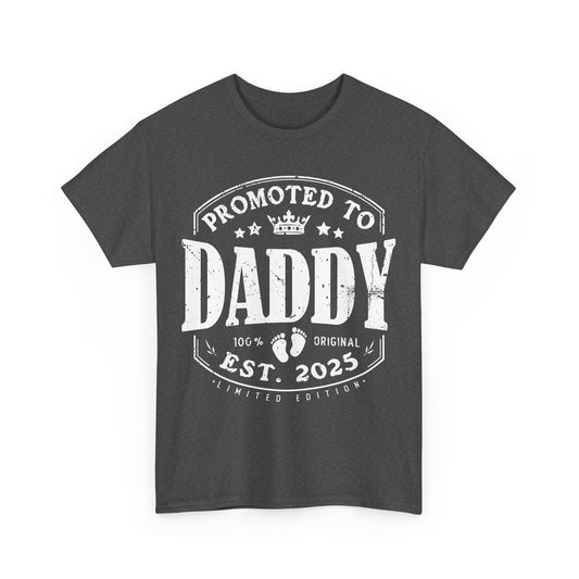 Promoted to Daddy 2025 T-Shirt