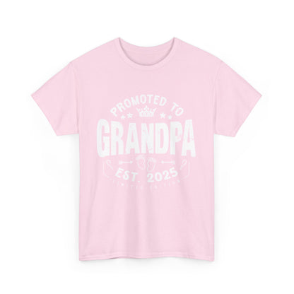 Promoted to Grandpa 2025 Vintage T-shirt