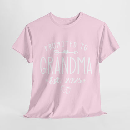 Promoted to Grandma 2025 T-Shirt