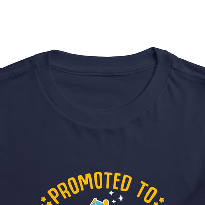 Promoted to Big Brother 2026 Toddler Construction Truck T-Shirt