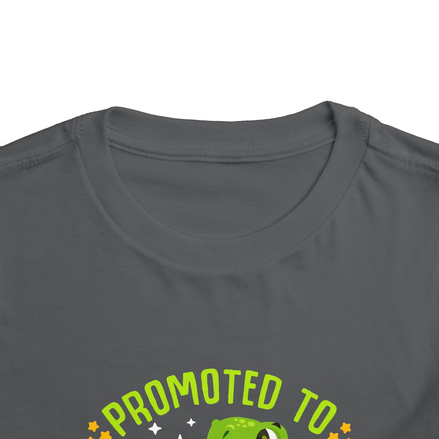 Promoted to Big Brother 2026 Dinosaur Toddler T-shirt