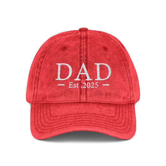 Vintage Dad Cap est 2025