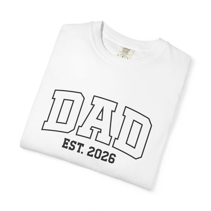 Dad Est 2026 Old School T-Shirt