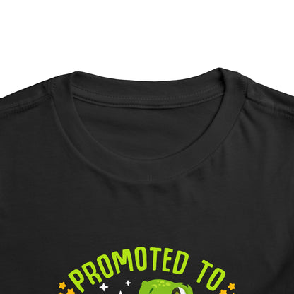 Promoted to Big Brother 2026 Dinosaur Toddler T-shirt