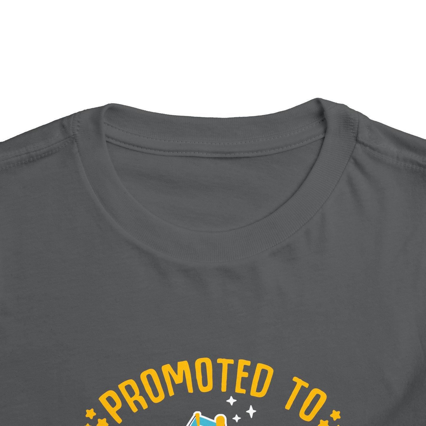 Promoted to Big Brother 2026 Toddler Construction Truck T-Shirt