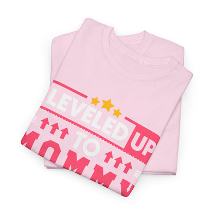 I Leveled Up to Mommy 2025 T-shirt  — Gamer
